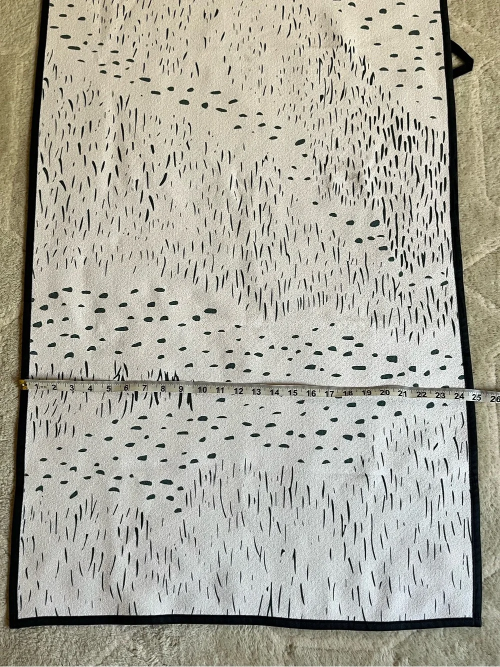 Geometry Bend Yoga Towel